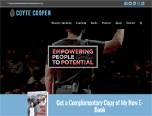 Tablet Screenshot of coytecooper.com